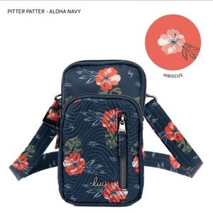 Lug Pitter Patter Crossbody Bag. Aloha Navy. NWT